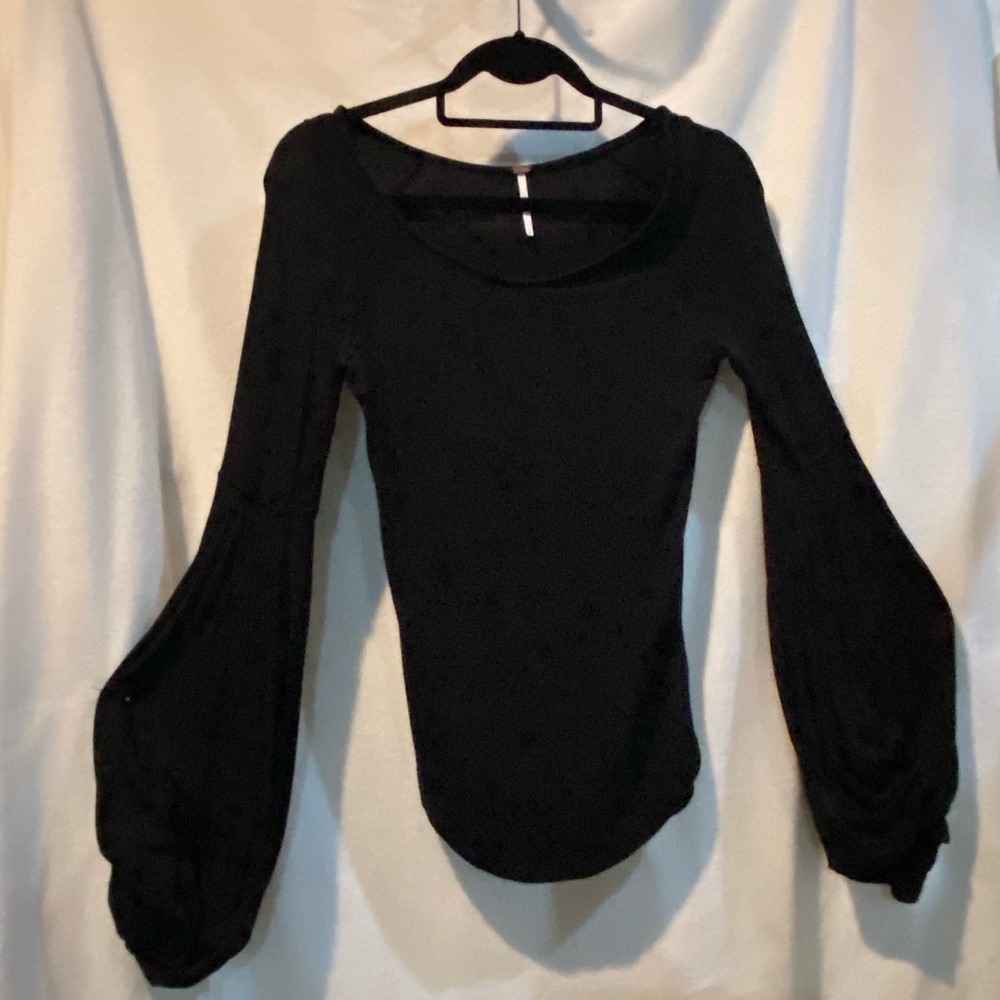 Free people bell sleeved top